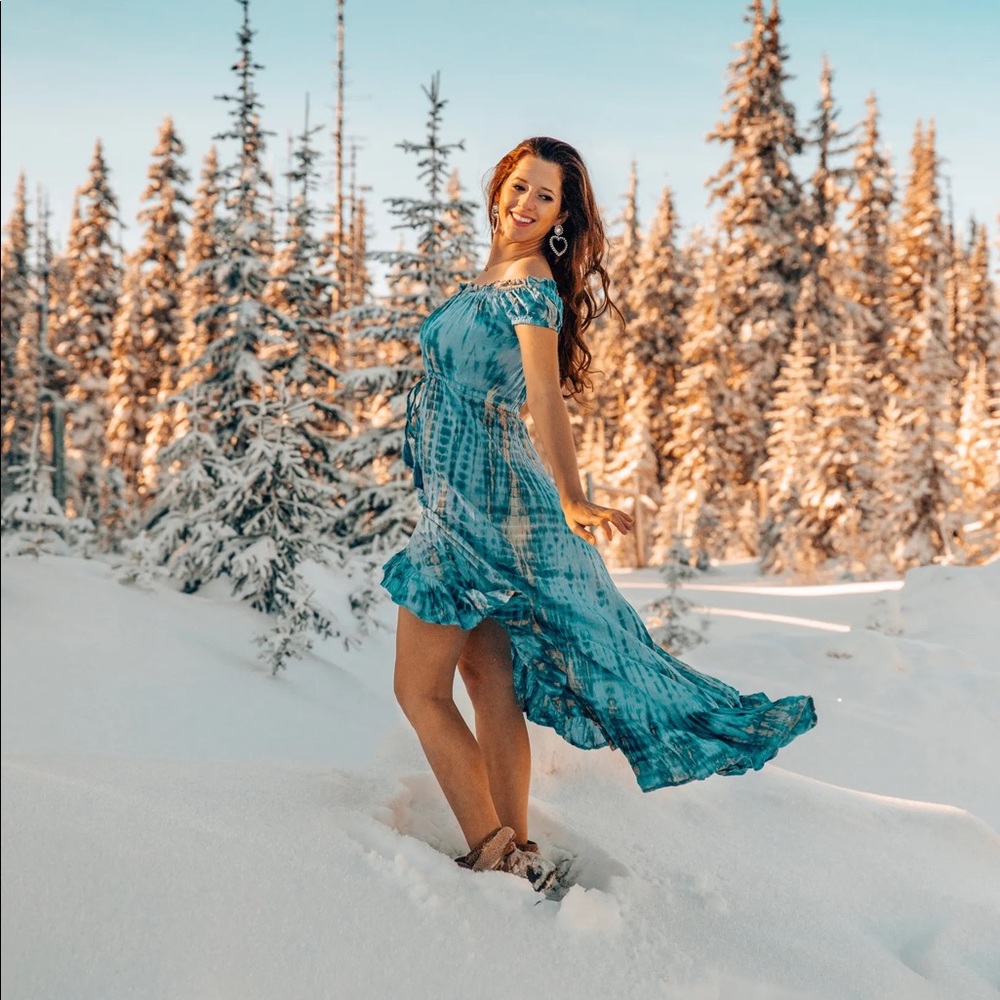 Tiare Hawaii Riviera Dress in Leo Tie Dye